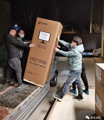 打響防疫保衛(wèi)戰(zhàn) 青鳥消防在行動